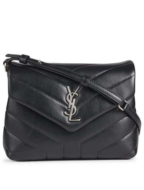 toy lou lou ysl monogram leather crossbody bag|loulou puffer leather crossbody bag.